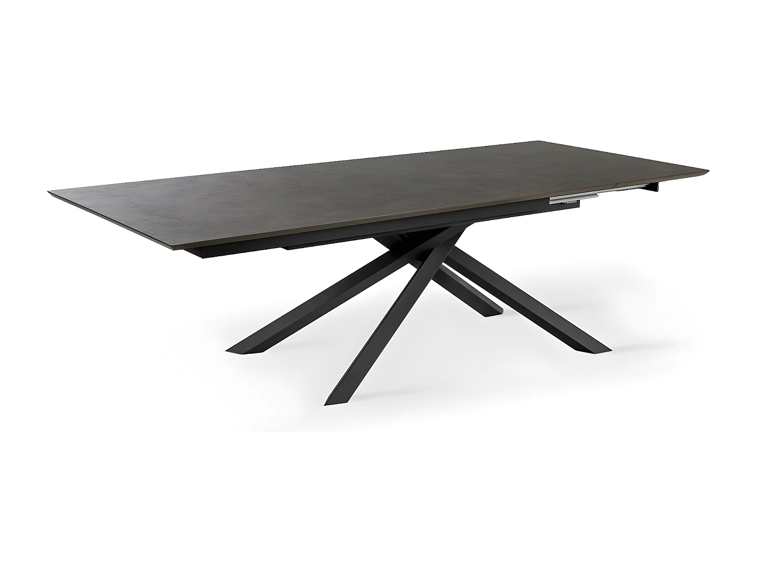 Xavier - Tavolo Allungabile (170/270 x 90 cm) in HPL Nero