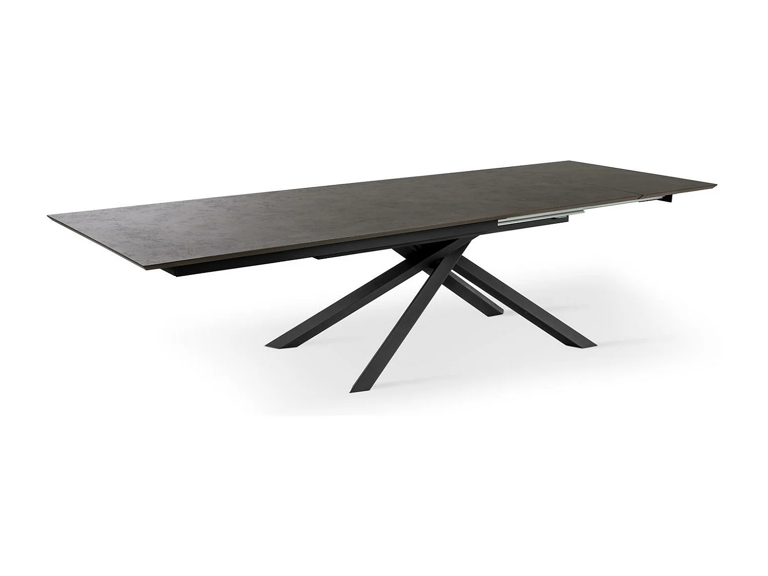 Xavier - Tavolo Allungabile (170/270 x 90 cm) in HPL Nero