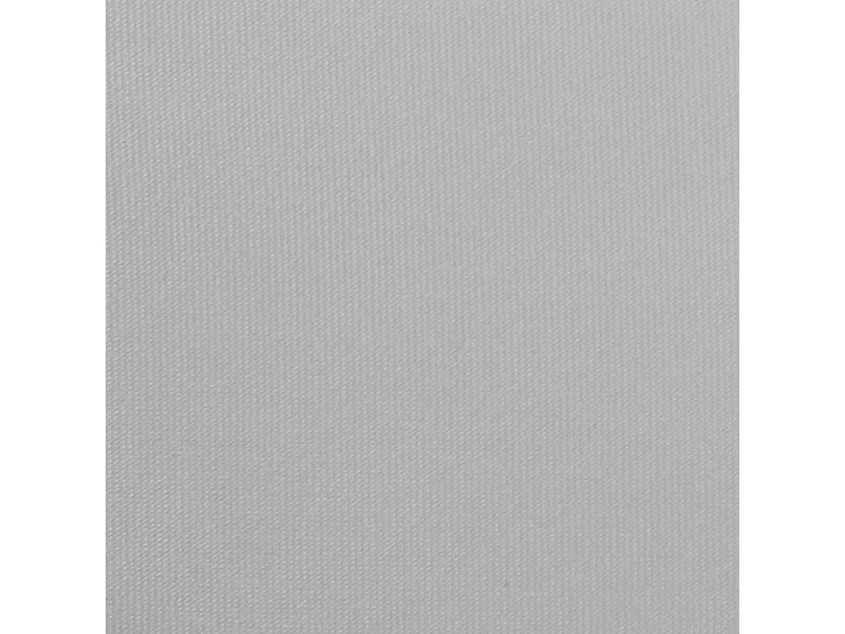 Cama mezanino DOCKLAND com estrado e escada em tecido cinza claro, metal branco e melamina imitação de carvalho - 140x190 cm