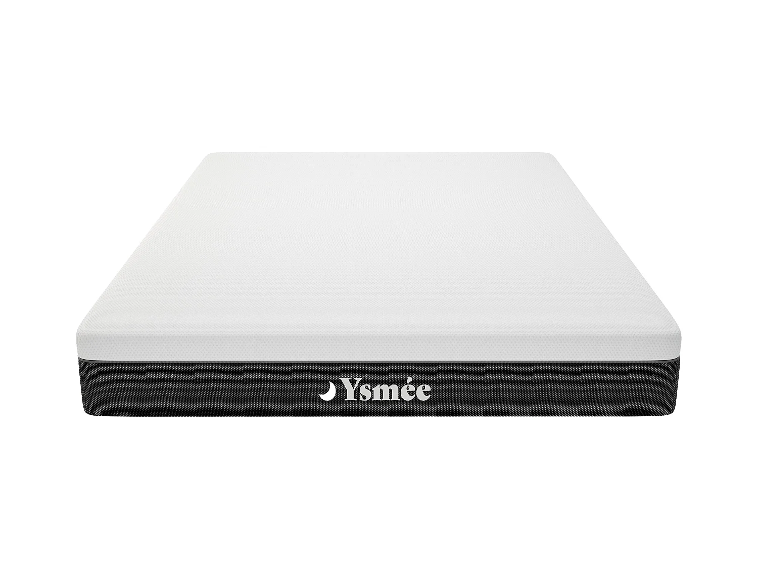 Conjunto de canapé abatible natural claro + colchón de muelles ensacados con 7 zonas desenfundable espesor 22cm - CELESTRIA de YSMÉE