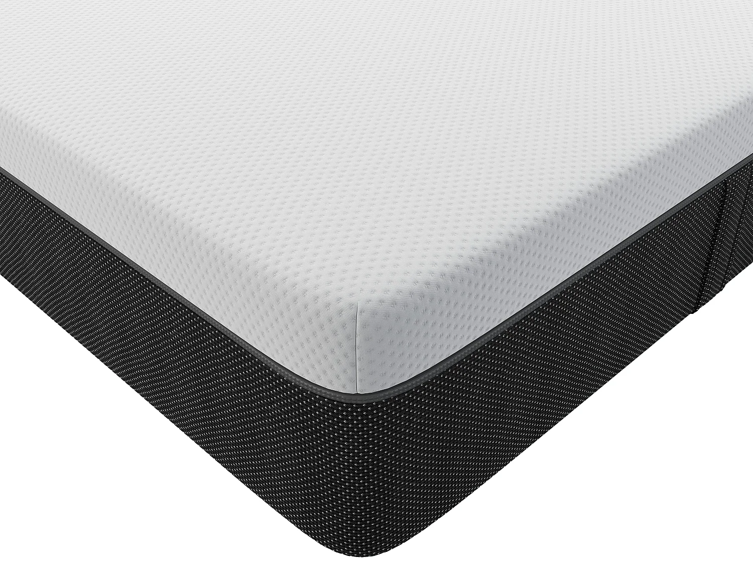 Ensemble 180 x 200 cm sommier coffre blanc + matelas ressorts ensachés 7 zones déhoussable ép.22cm - CELESTRIA de YSMÉE