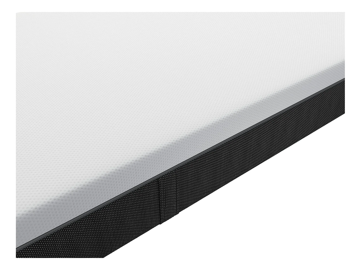 Conjunto de canapé abatible de 180 x 200 cm blanco + colchón de muelles ensacados con 7 zonas desenfundable de 22cm - CELESTRIA de YSMÉE