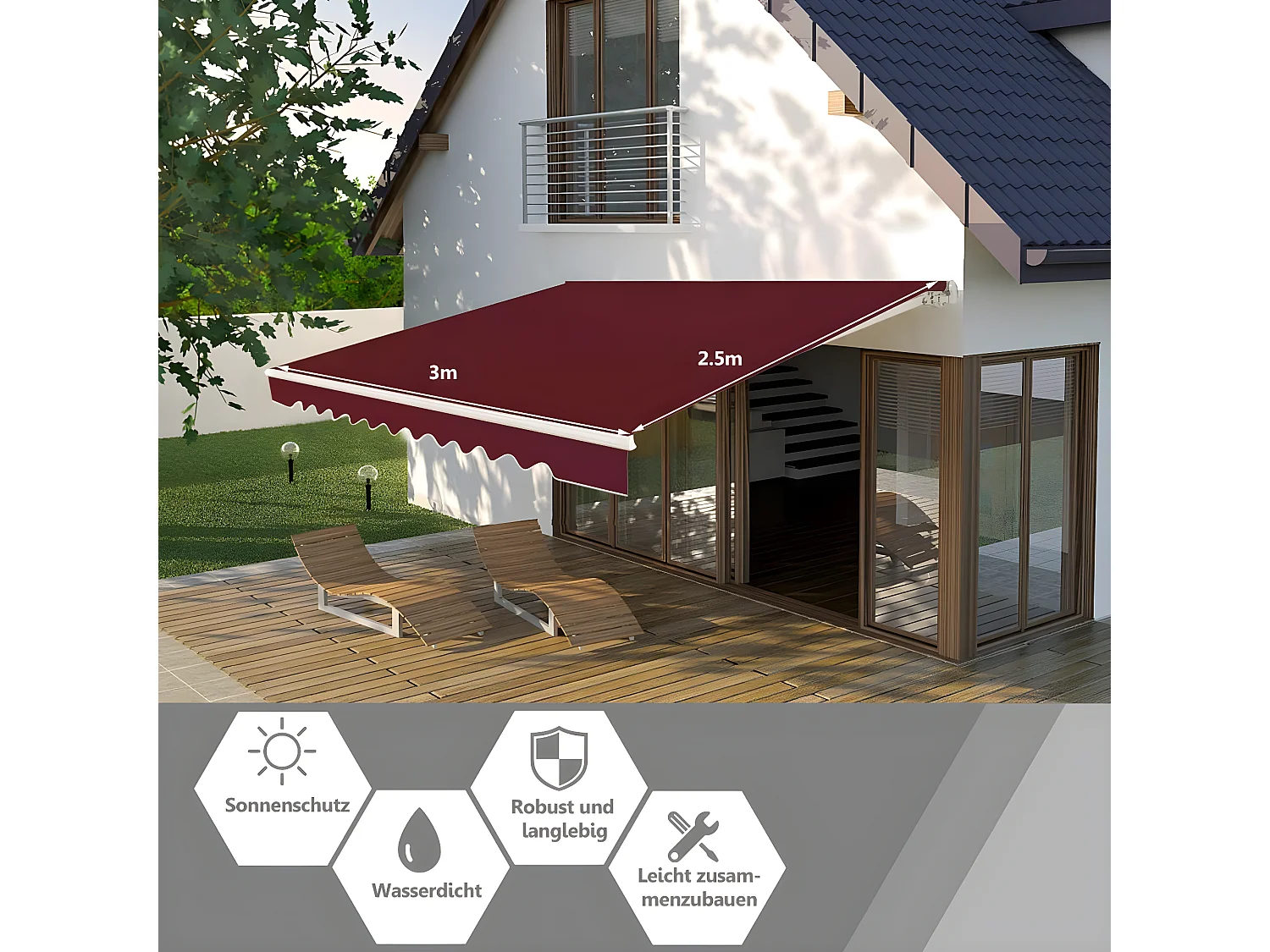 Markise Balkonmarkise