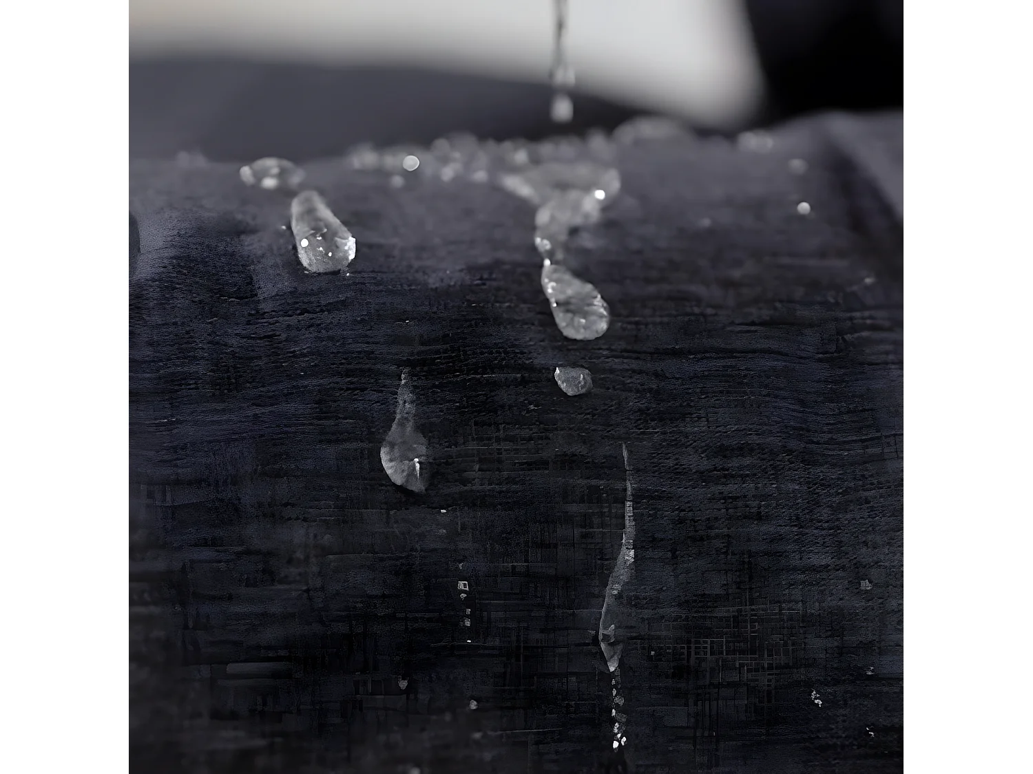 Cojines para palets lote x2 de poliéster 120x80cm/120x40cm negro