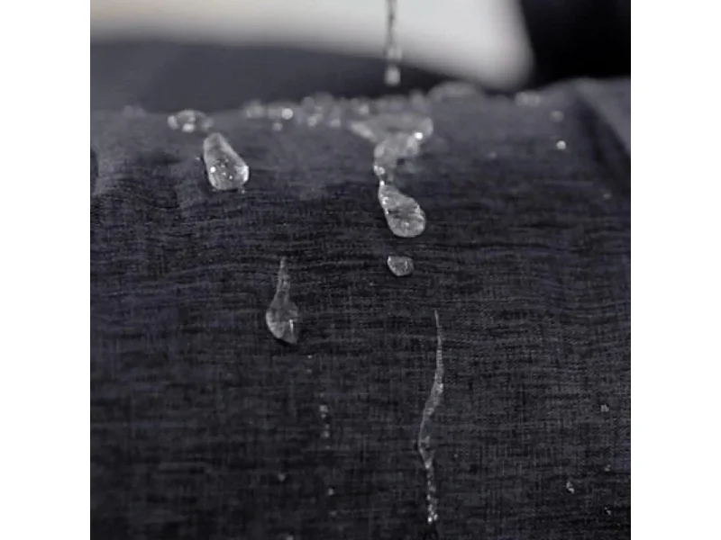 Cojines para palets lote x2 de poliéster 120x80cm/120x40cm negro