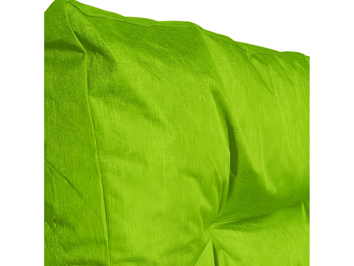 Coussins Palette lot x2 en polyester 120x80cm/120x40cm Vert