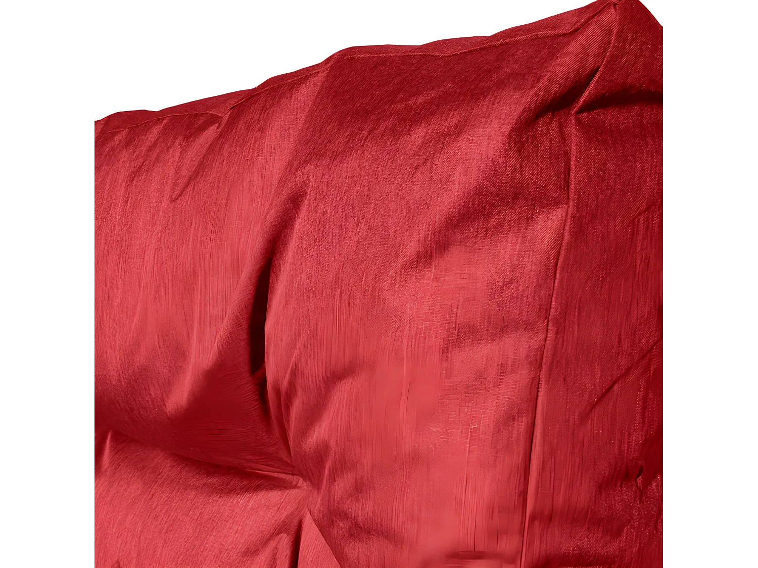 Almofada para paletes conjunto poliéster 120x60 cm vermelho