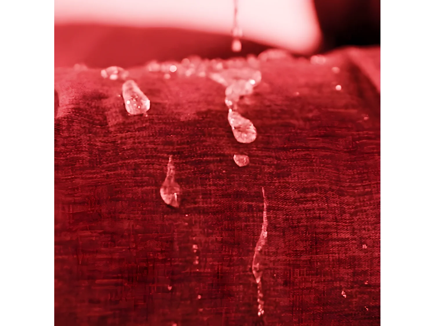 Almofada para paletes conjunto poliéster 120x60 cm vermelho