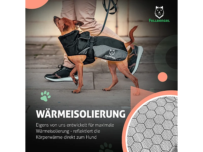 Fellbengel Hundemantel für kleine und große Hunde