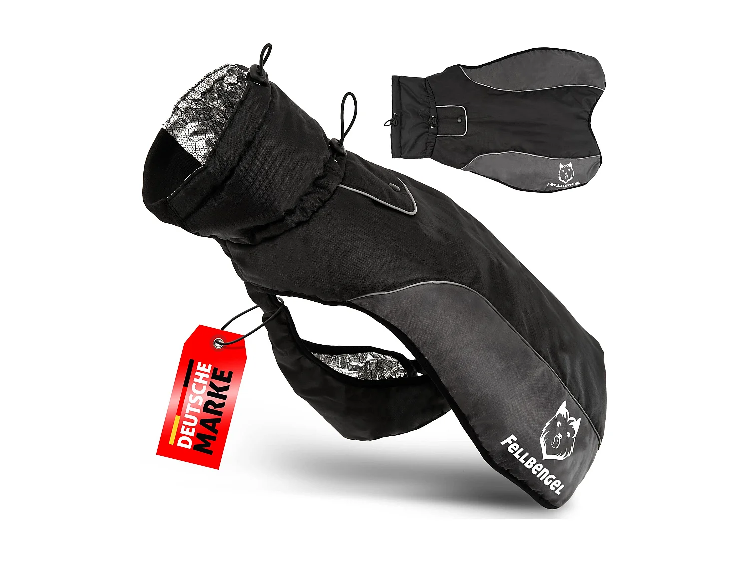 Fellbengel Hundemantel für kleine und große Hunde
