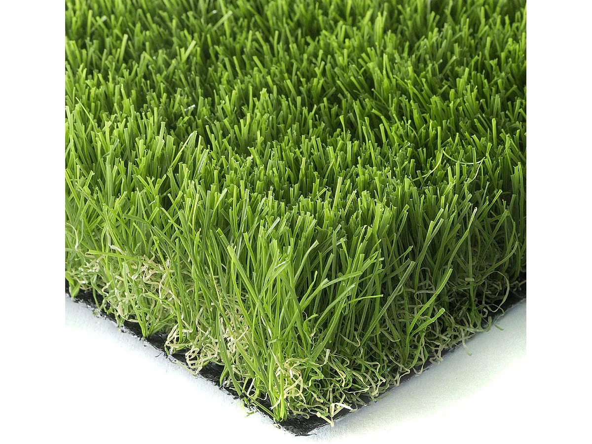 Tapis de faux gazon artificiel de pelouse synthétique 40 MM 2X25 MT EG84570