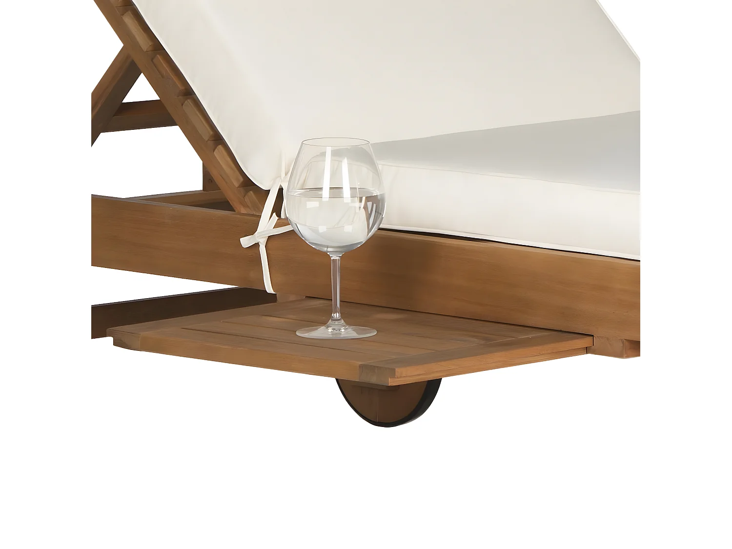 Chaise longue d'extérieur Naturel 70 x 200 x 35 cm - Newport