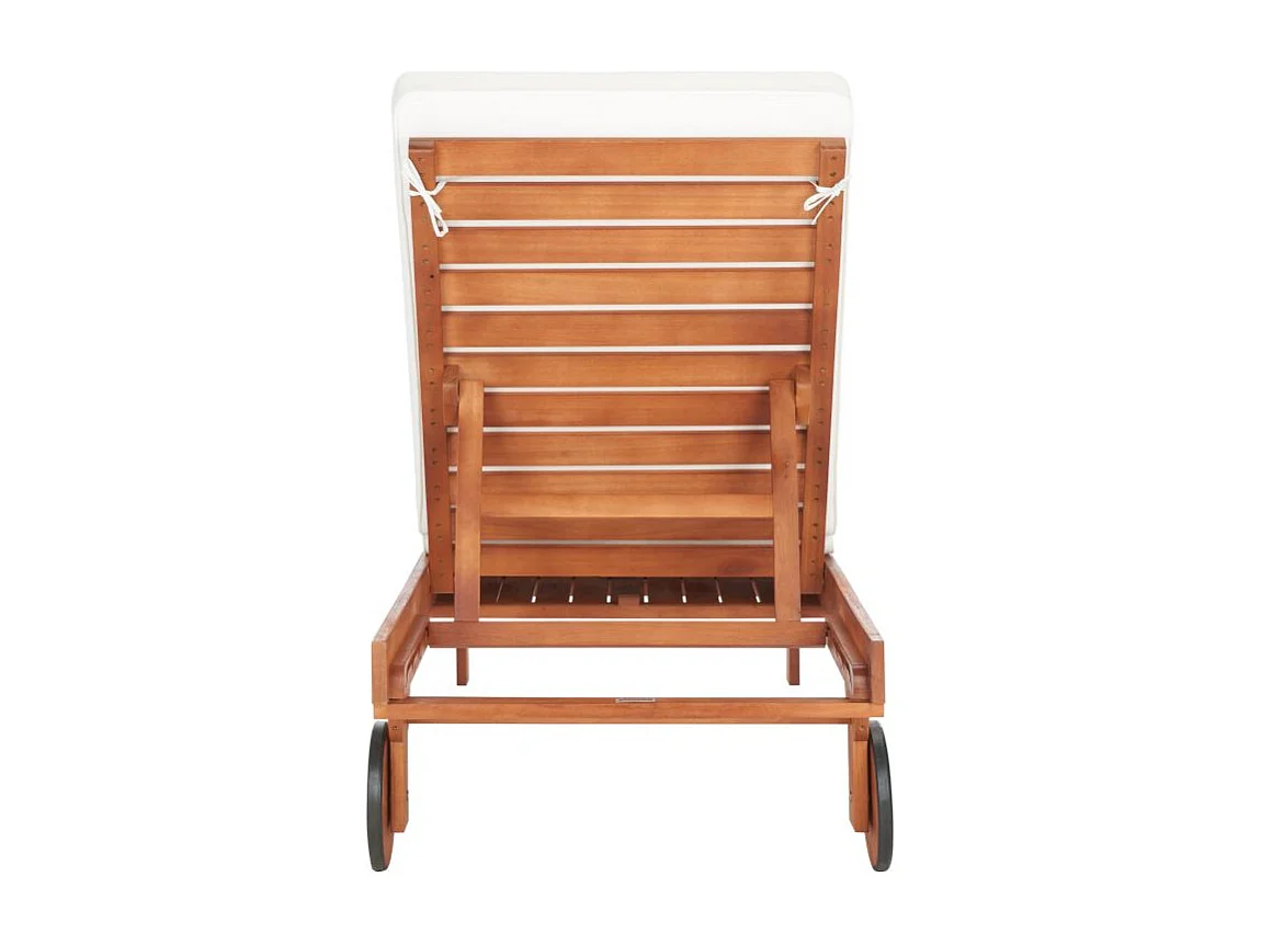 Chaise longue d'extérieur Naturel 70 x 200 x 35 cm - Newport