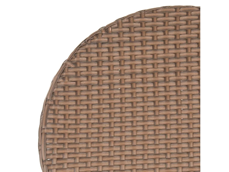 Lot de 2 Chaise de salle à manger d'extérieur Marron 56 X 43 X 87.88 cm - Erlene