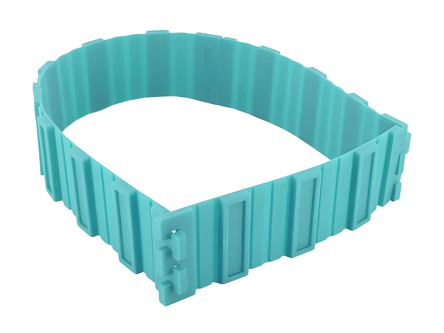 Moule à Gâteaux en Silicone "Amovible" 19cm Bleu