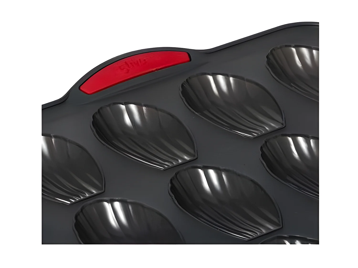 Moule 16 Madeleines Silicone "Silitop" 33cm Gris