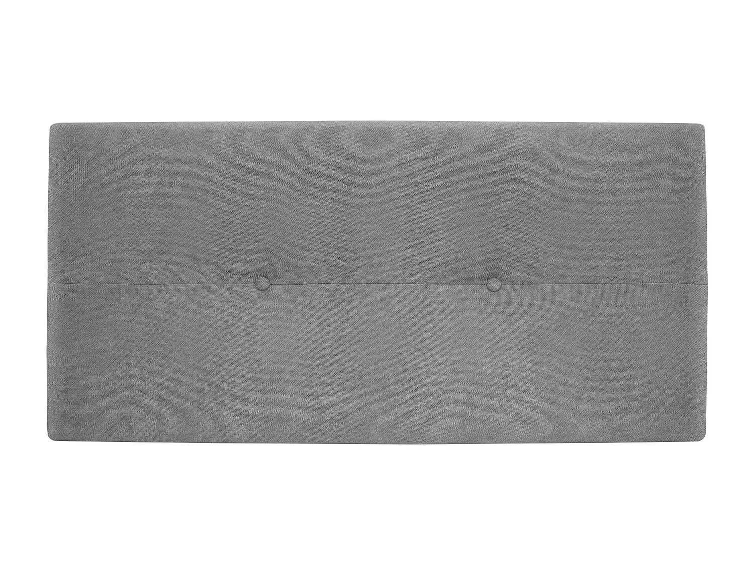 DHOME Cabeceira de  Tecido AquaLinho com Botões 110x50cm Camas 105 - Cinza