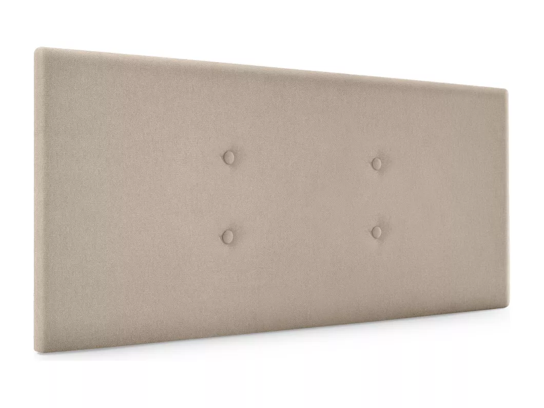 Kauf Unique DHOME Aqualine Stoff-Kopfteil mit 2 Reihen von Knöpfen 110x50cm Betten 105 - Beige