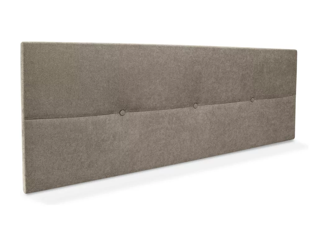 Kauf Unique DHOME Aqualine Kopfteil aus Stoff mit Knöpfen 145x50cm Betten 135/140 - Erde