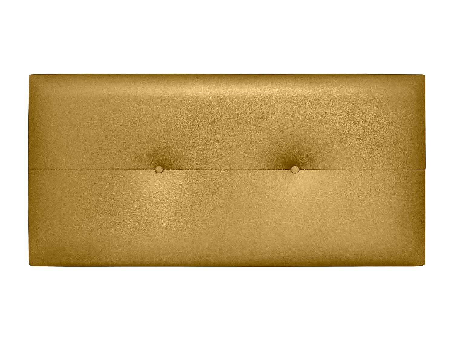 DHOME Kopfteil aus Kunstleder mit Knöpfen 105x50cm Betten 105 - Dorado