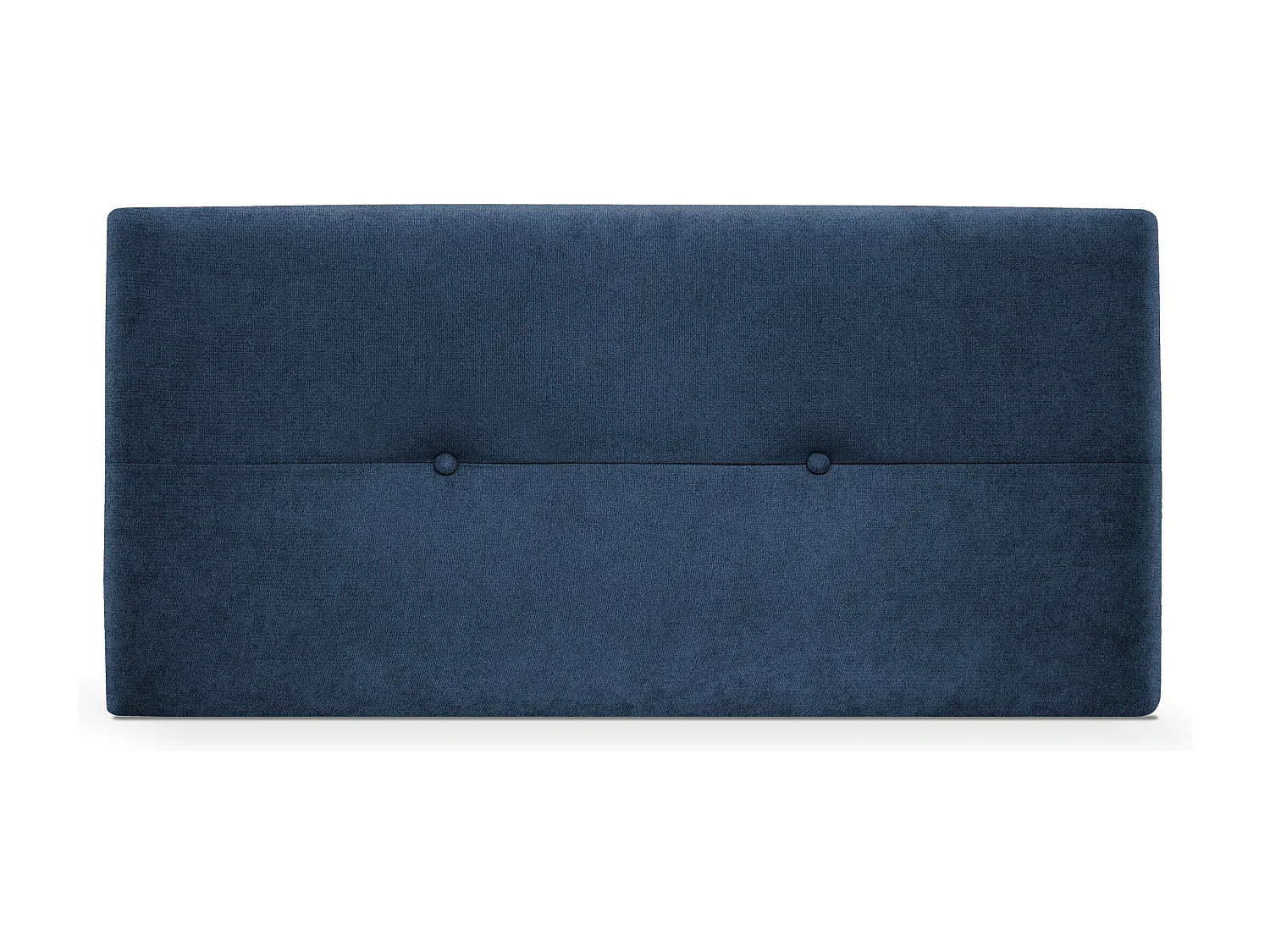 DHOME Cabeceira de  Tecido AquaLinho com Botões 105x50cm Camas 105 - Azul
