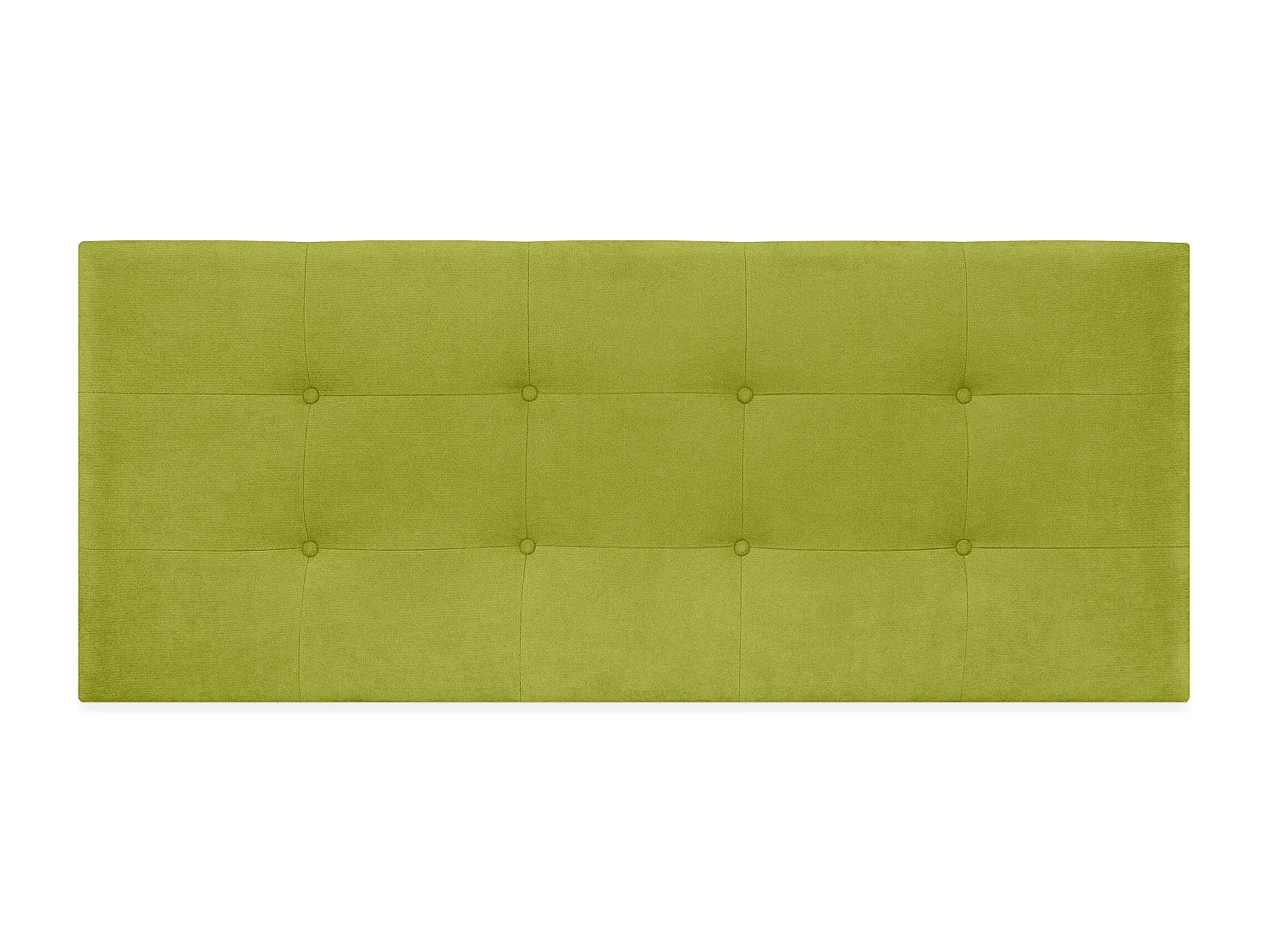 DHOME Tête de lit en tissu Aqualine Capitoné 160x60cm Lits 150/160 - Pistache