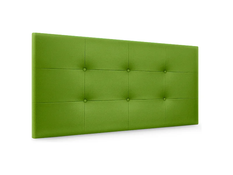 DHOME getuftetes Kopfteil aus Kunstleder, 95 x 60 cm, Betten 90 – Grün