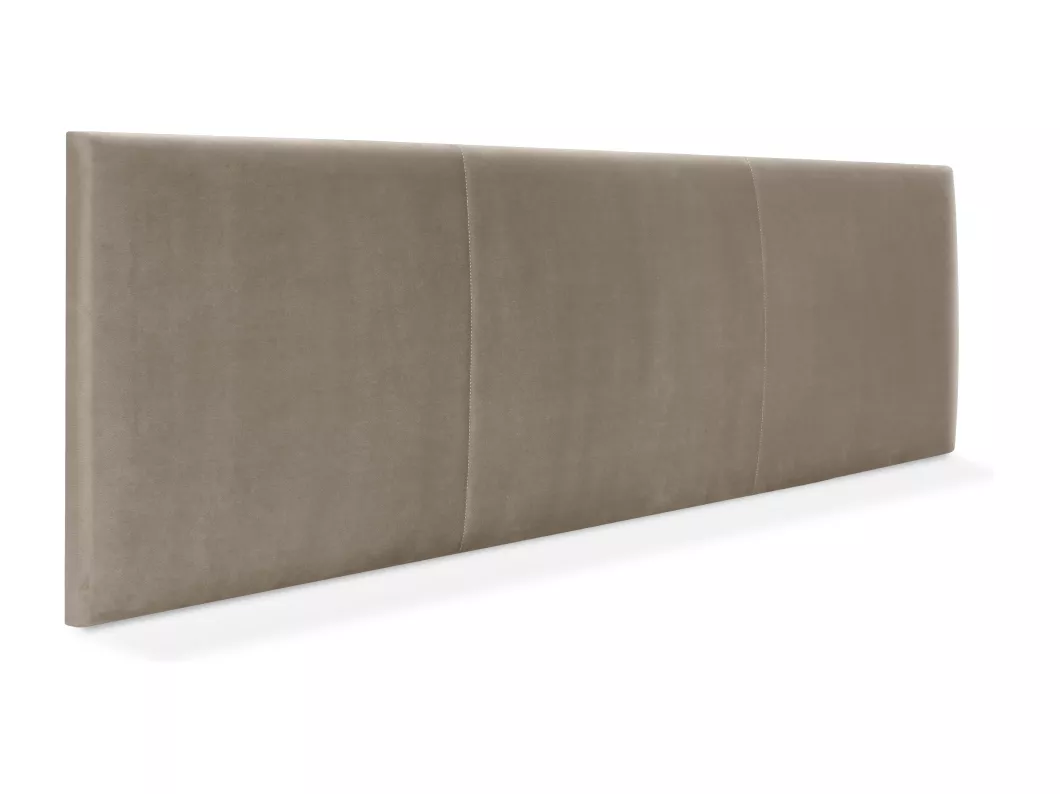 Kauf Unique DHOME Kopfteil aus glattem Samt mit drei Paneelen 160x50cm Betten 150/160 - Beige