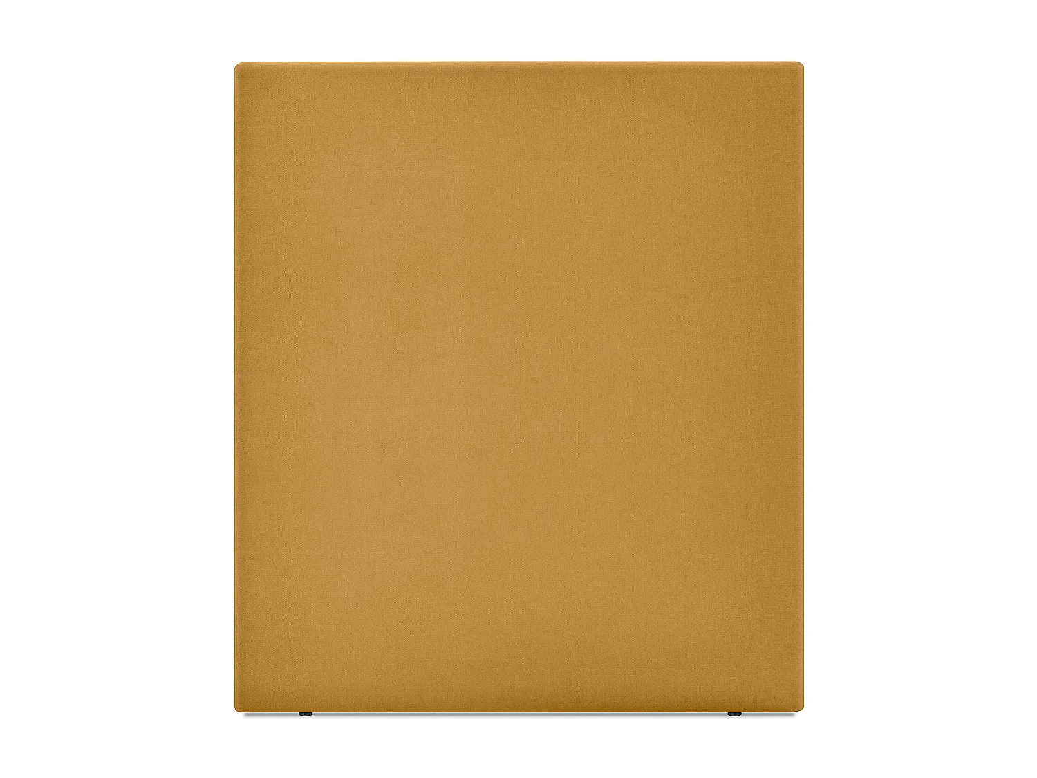 DHOME Hoofdeinde van Stof Aqualine Gecapitonneerd 105x60cm Bedden 105 - Mosterd