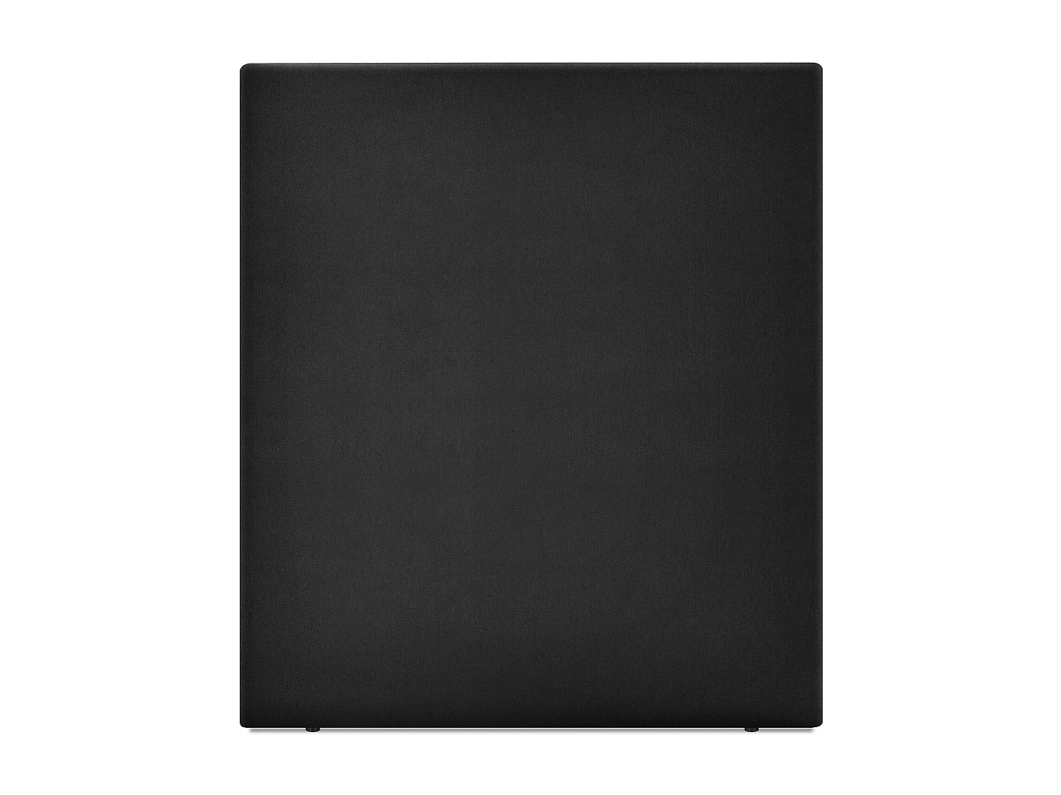 DHOME Tête de Lit en Tissu Aqualine Capitonné 105x60cm Lit 105 - Noir