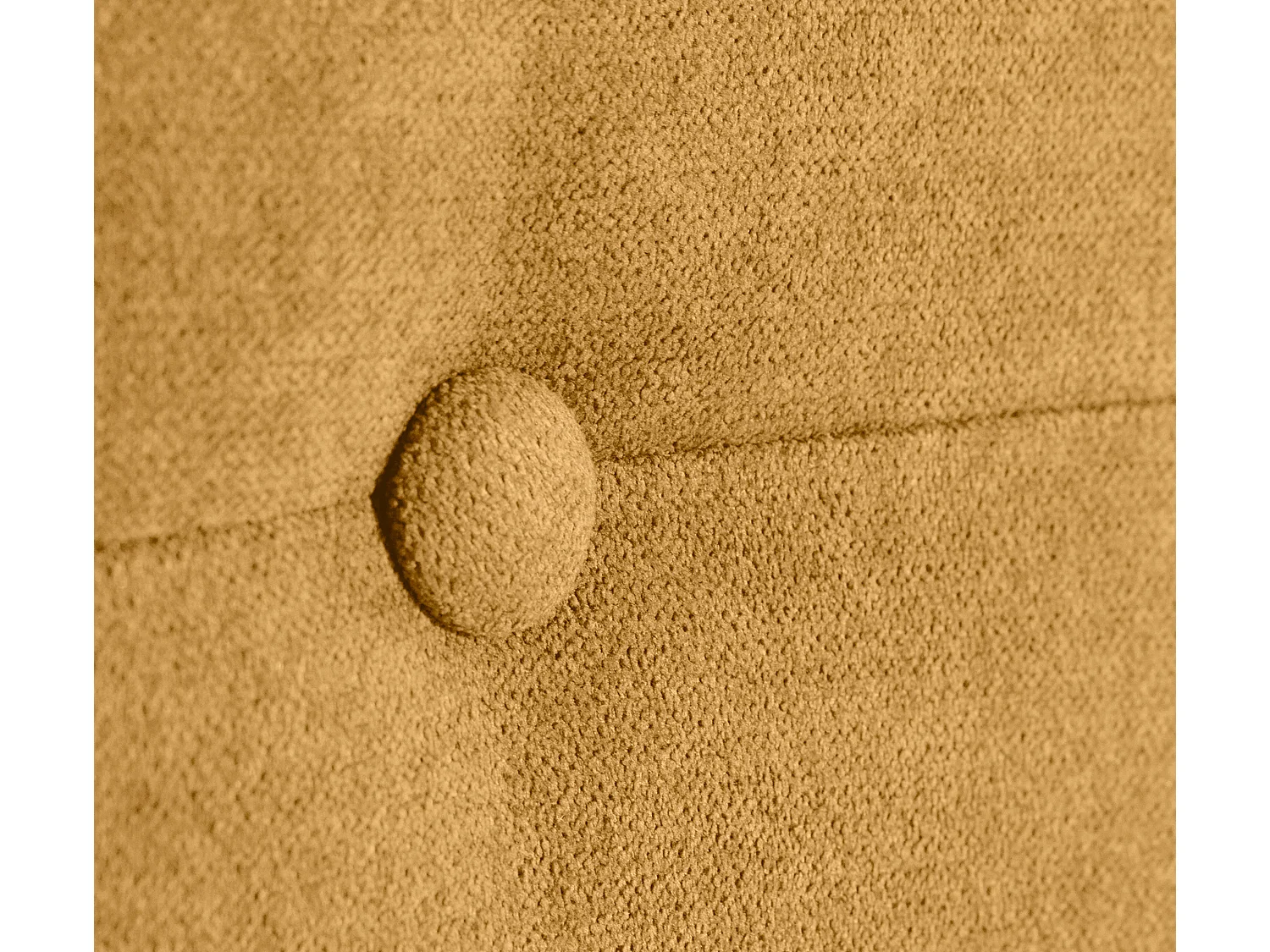 DHOME Tête de lit en tissu Aqualine avec Boutons 160x50cm Lits 150/160 - Moutarde