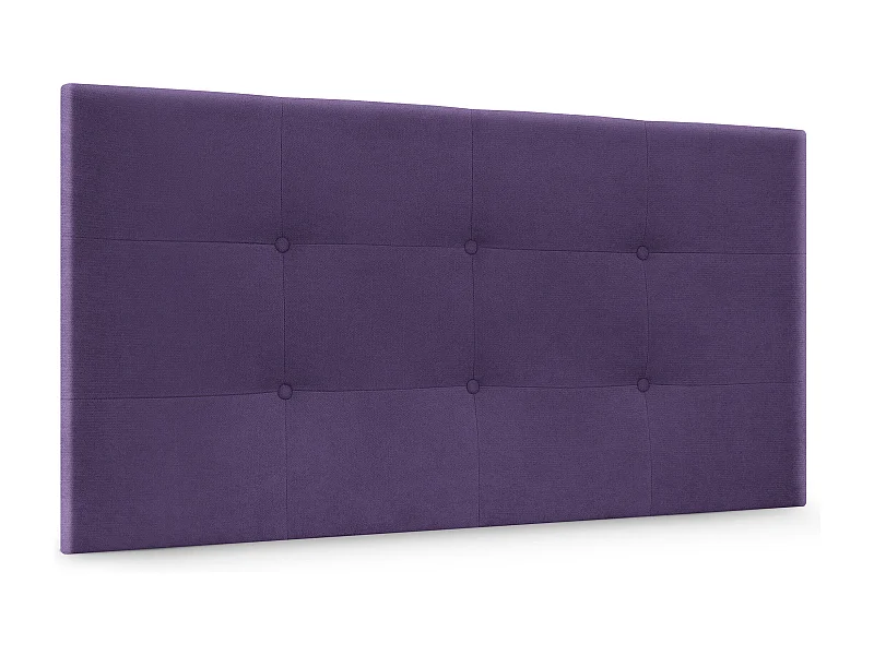 DHOME Cabecero de Tela Aqualine Capitoné 110x60cm Camas 105 - Lila