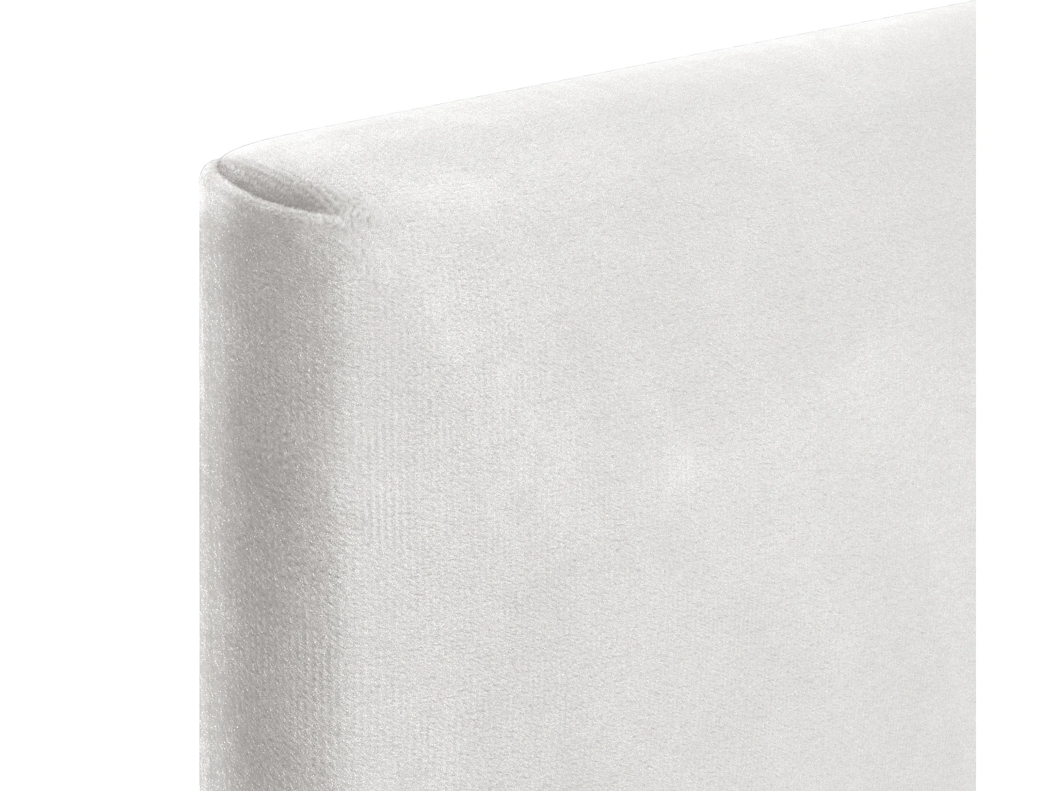 DHOME Kopfteil aus Naturleinen mit Paspelierung 150x50cm Betten 150/160 - Marineblau