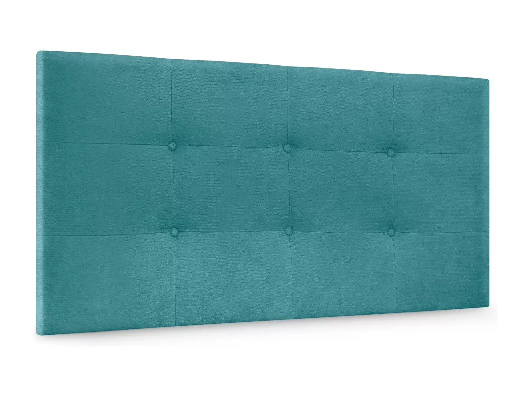 Kauf Unique DHOME Aqualine Kopfteil aus getuftetem Stoff, 110 x 60 cm, Betten 105 – Türkis