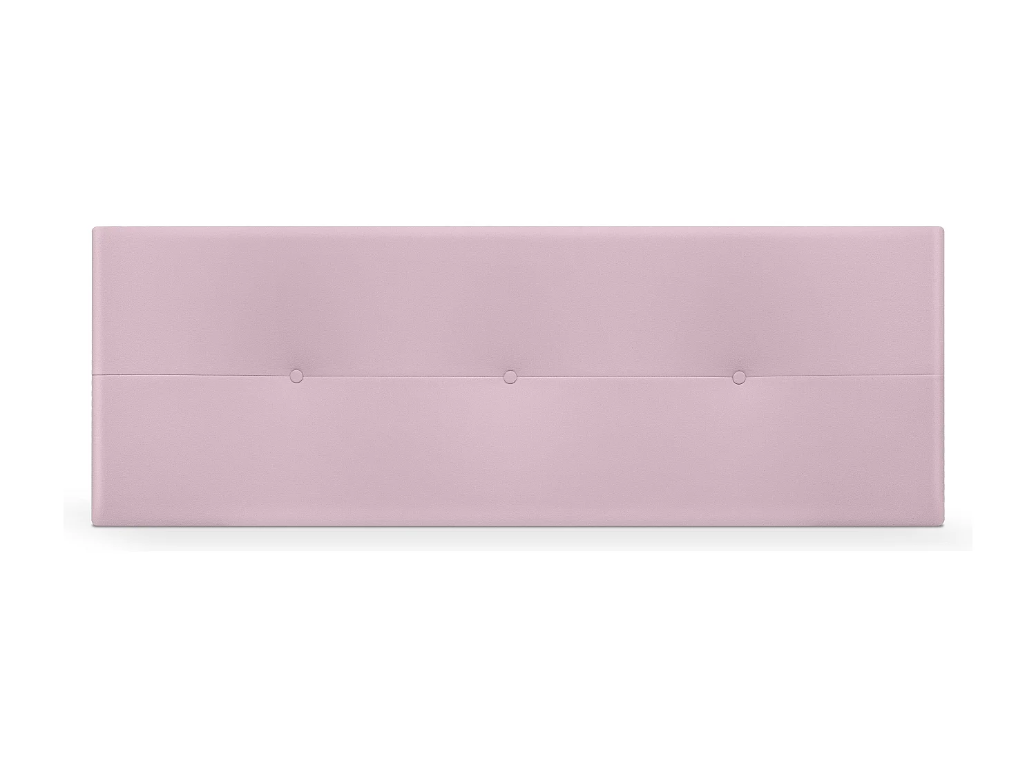DHOME Testiera in de Similpelle con bottoni 145x50cm Letti 135/140 - Rosa