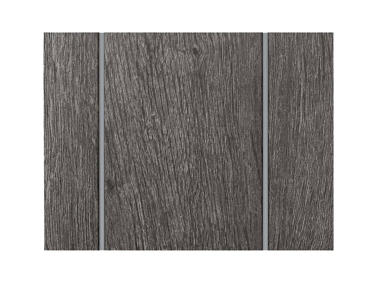 DHOME Tête de lit en bois recyclé MDF Vertical Pallet Style 145x46 Lits 135/140 - Bois Frêne