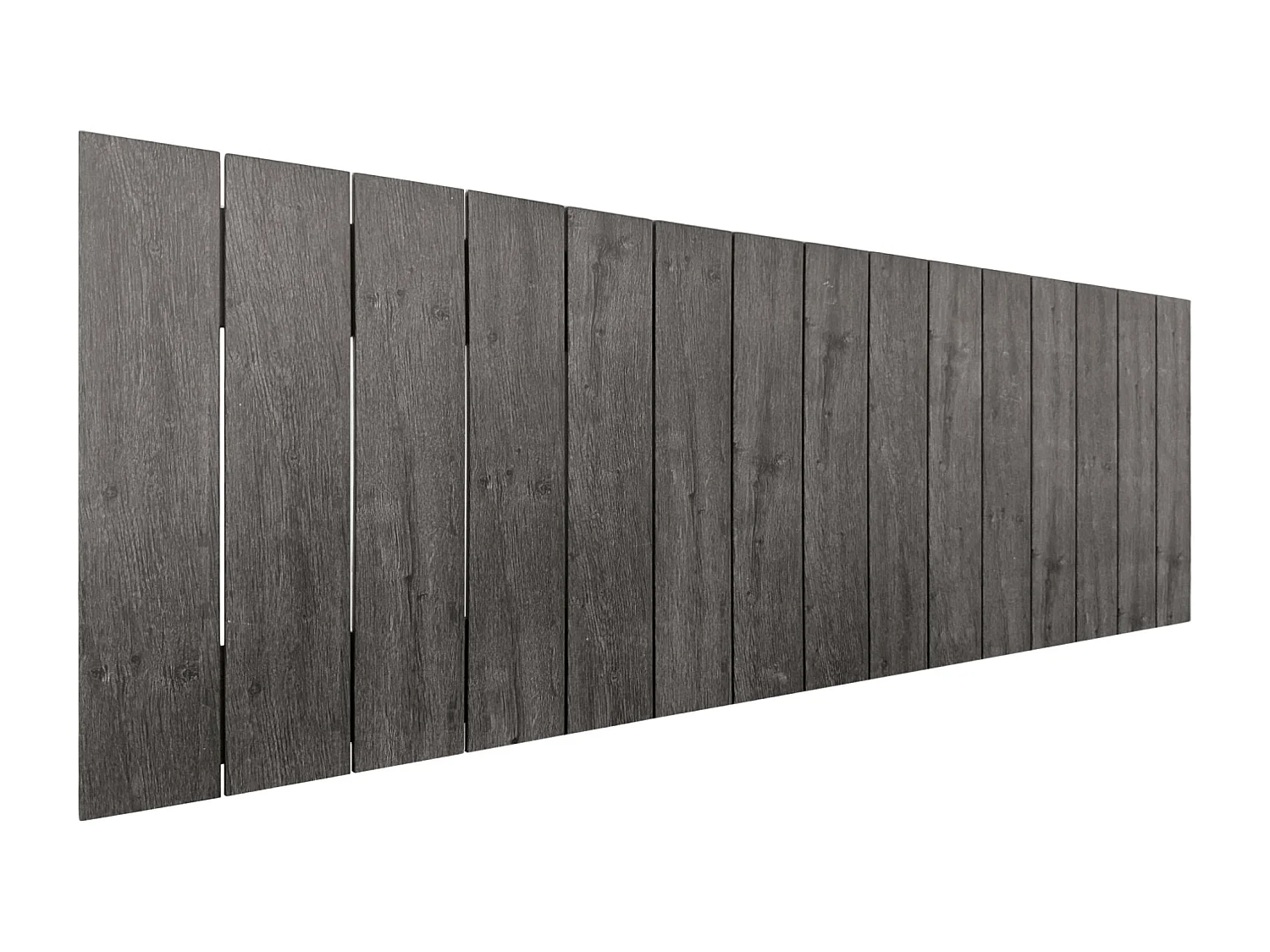 DHOME Gerecycled DM houten hoofdeinde verticale palletstijl 145x46cm bedden 135/140 - Houtessen
