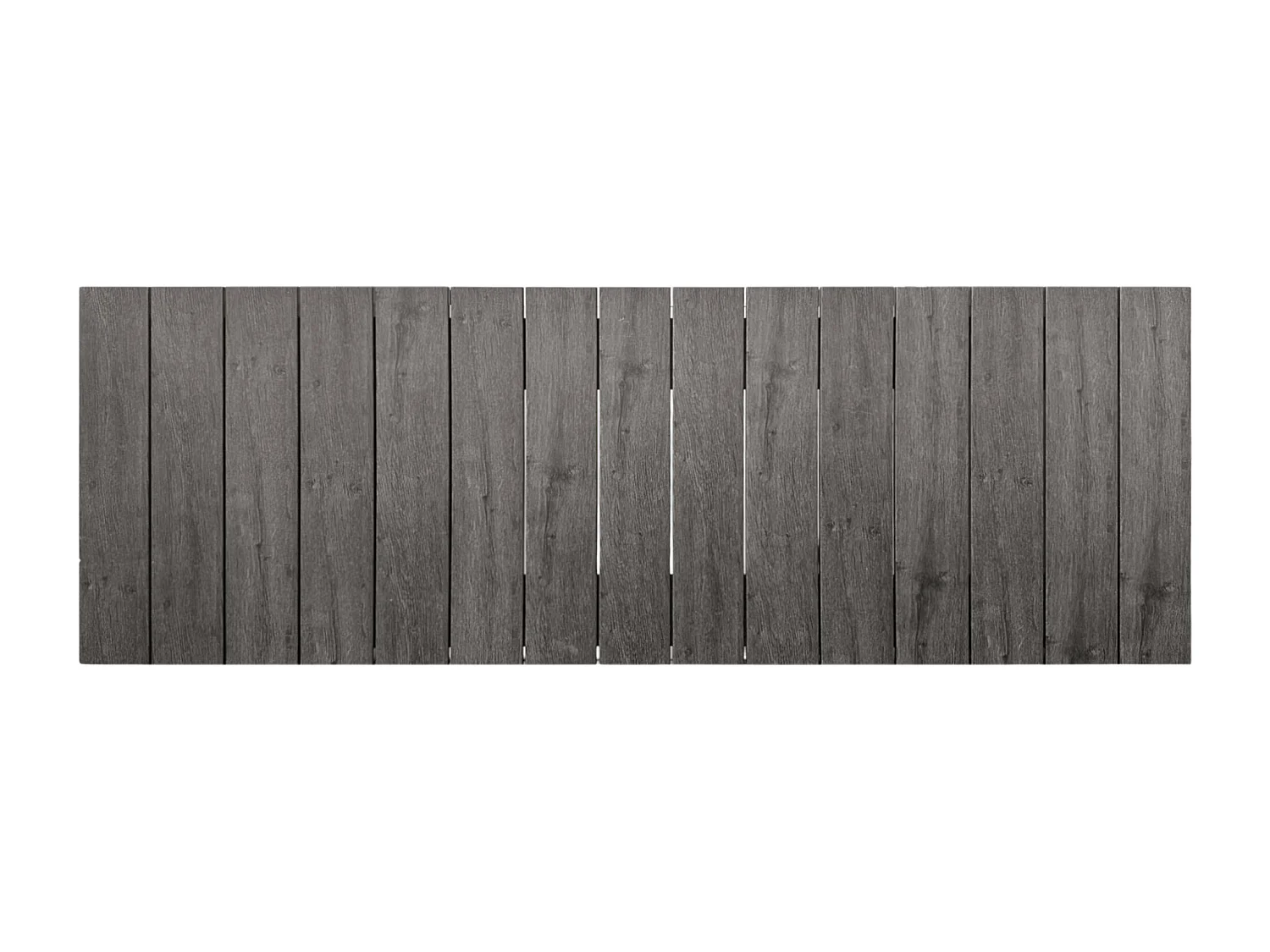 DHOME Gerecycled DM houten hoofdeinde verticale palletstijl 145x46cm bedden 135/140 - Houtessen