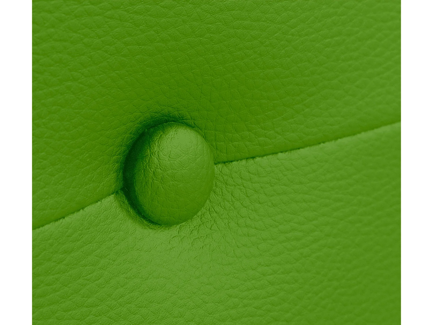 DHOME Kopfteil aus Kunstleder mit Knöpfen 90x50cm Betten 80/90 - Grün