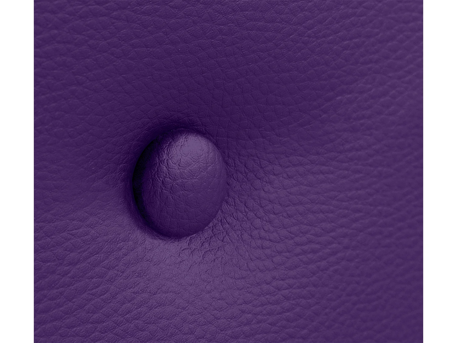 DHOME Cabeceira de  Couro sintético con 2 Fileiras de botões 90x50cm Camas 80/90 - Lilás