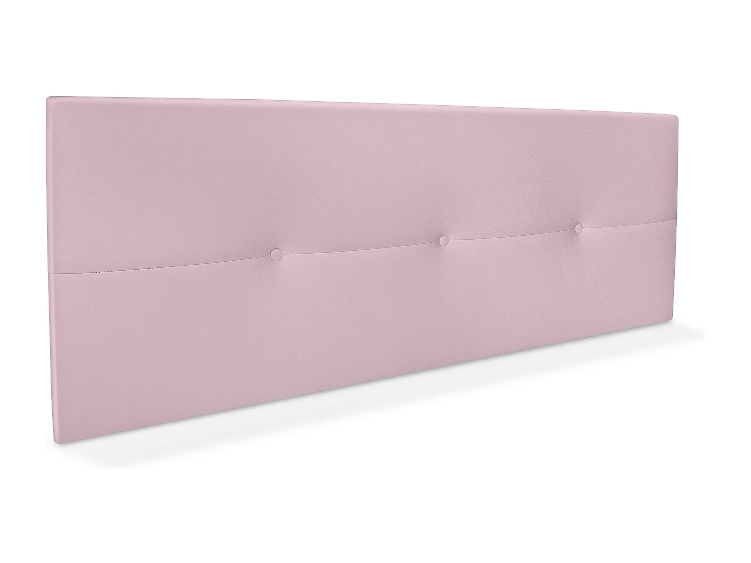 DHOME kunstleer hoofdeinde met knopen 150x50cm bedden 150 - roze