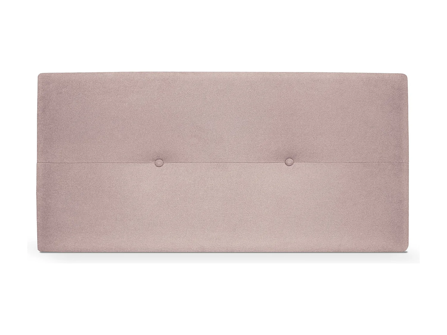 DHOME Tête de lit en tissu Aqualine avec Boutons 110x50cm Lits 105 - Saumon