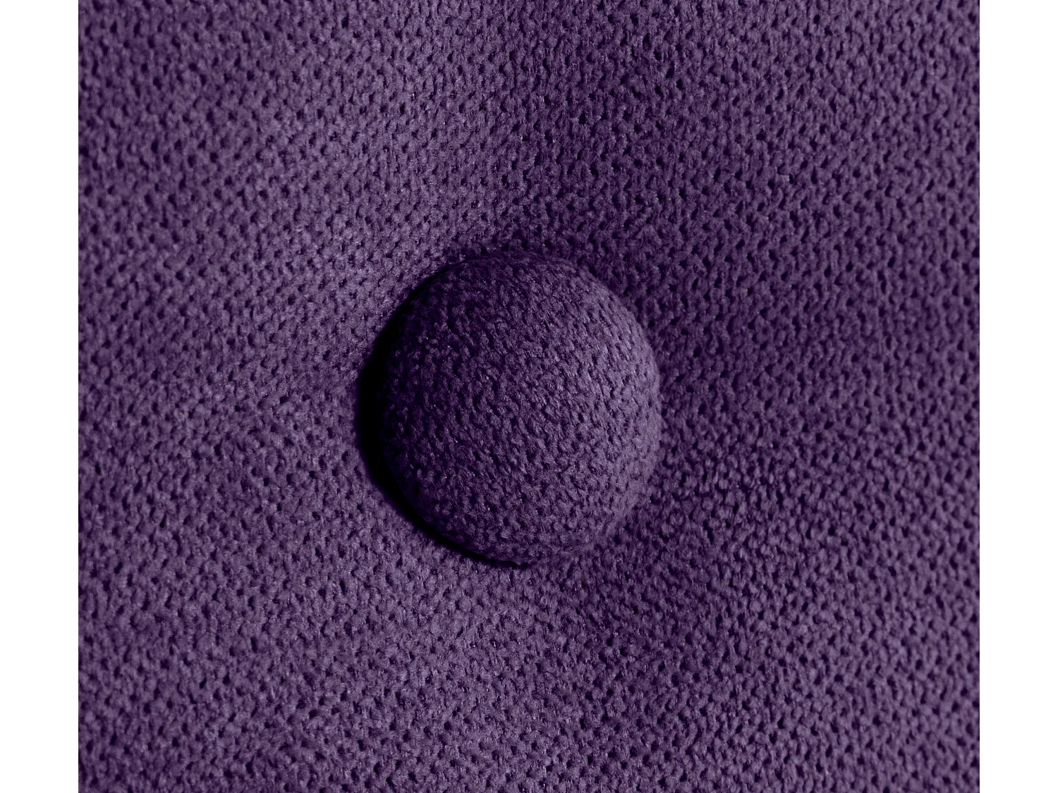 DHOME Testiera in de Tessuto Aqualine Liscio con bottoni 160x105cm Con le gambe Letti 150/160 - Lilla