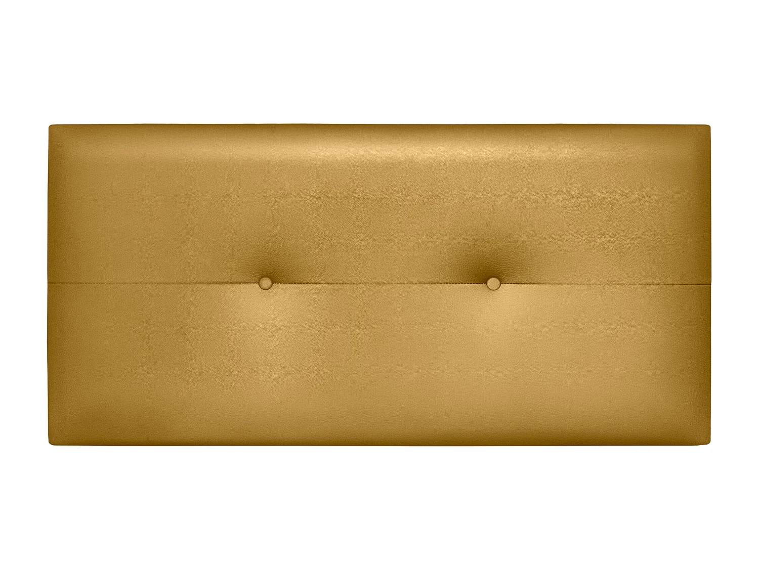 DHOME Kopfteil aus Kunstleder mit Knöpfen 90x50cm Betten 80/90 - Dorado