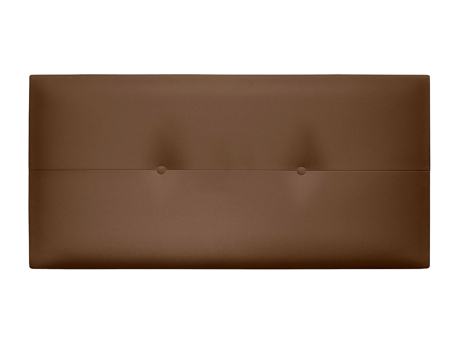 DHOME Cabecero de Polipiel con Botones 95x50cm Camas 90 - Arcilla