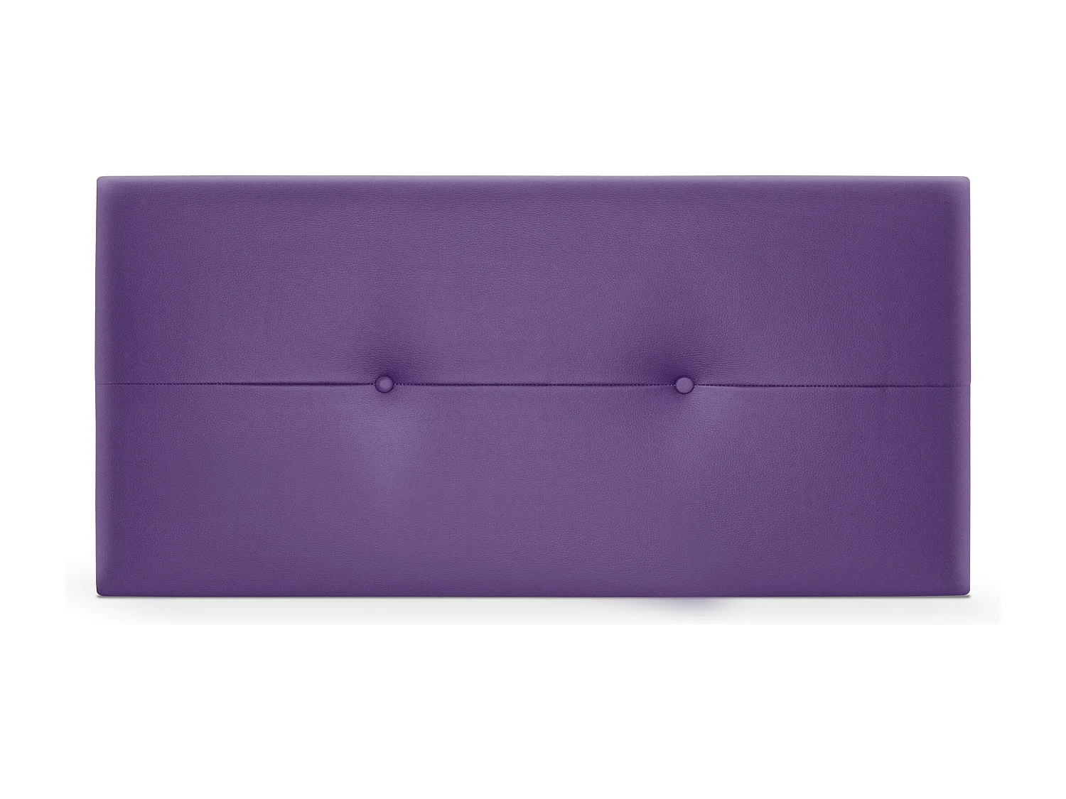 DHOME Tête de lit similicuir avec Boutons 105x50cm Lits 105 - Lila