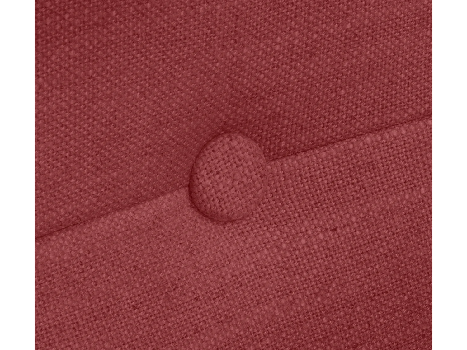 DHOME Natuurlijk linnen hoofdeinde met knopen 105x50cm bedden 105 - Rood