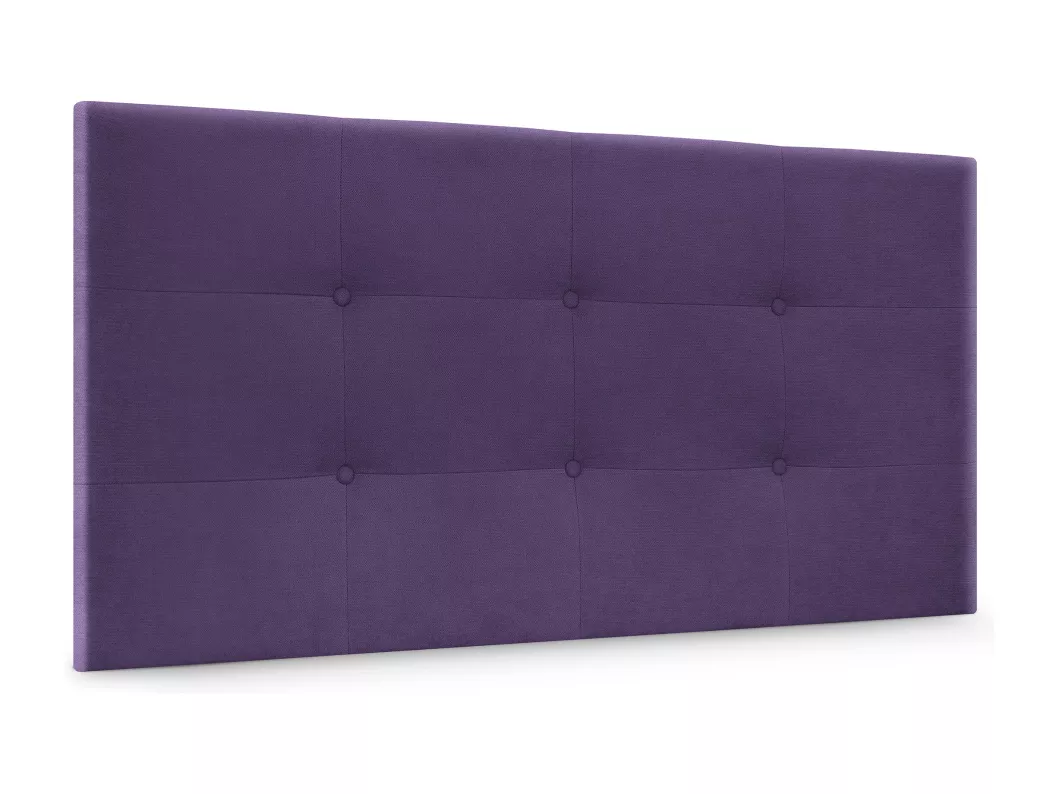 Kauf Unique DHOME Aqualine Kopfteil aus getuftetem Stoff, 105 x 60 cm, Betten 105 – Lila