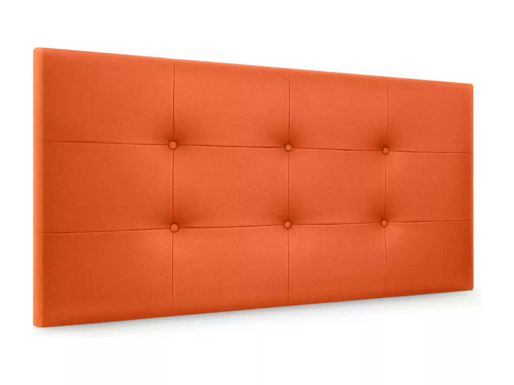 Kauf Unique DHOME getuftetes Kopfteil aus Kunstleder, 110 x 60 cm, Betten 105 – Orange