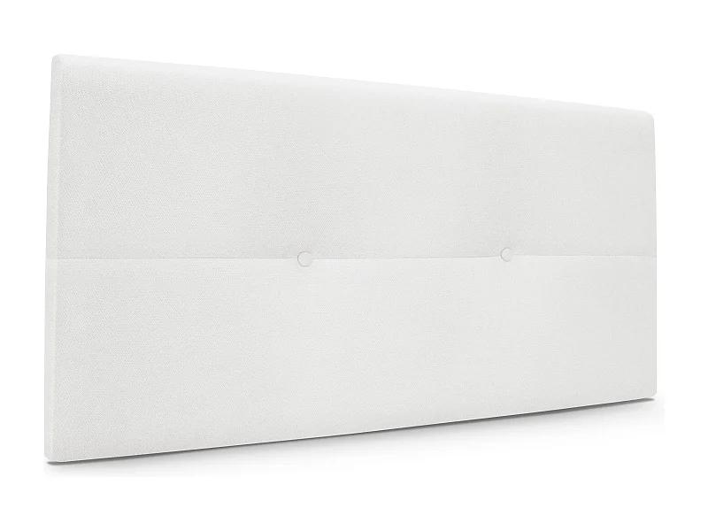 DHOME Cabeceira de  Tecido AquaLinho com Botões 105x50cm Camas 105 - Blanco